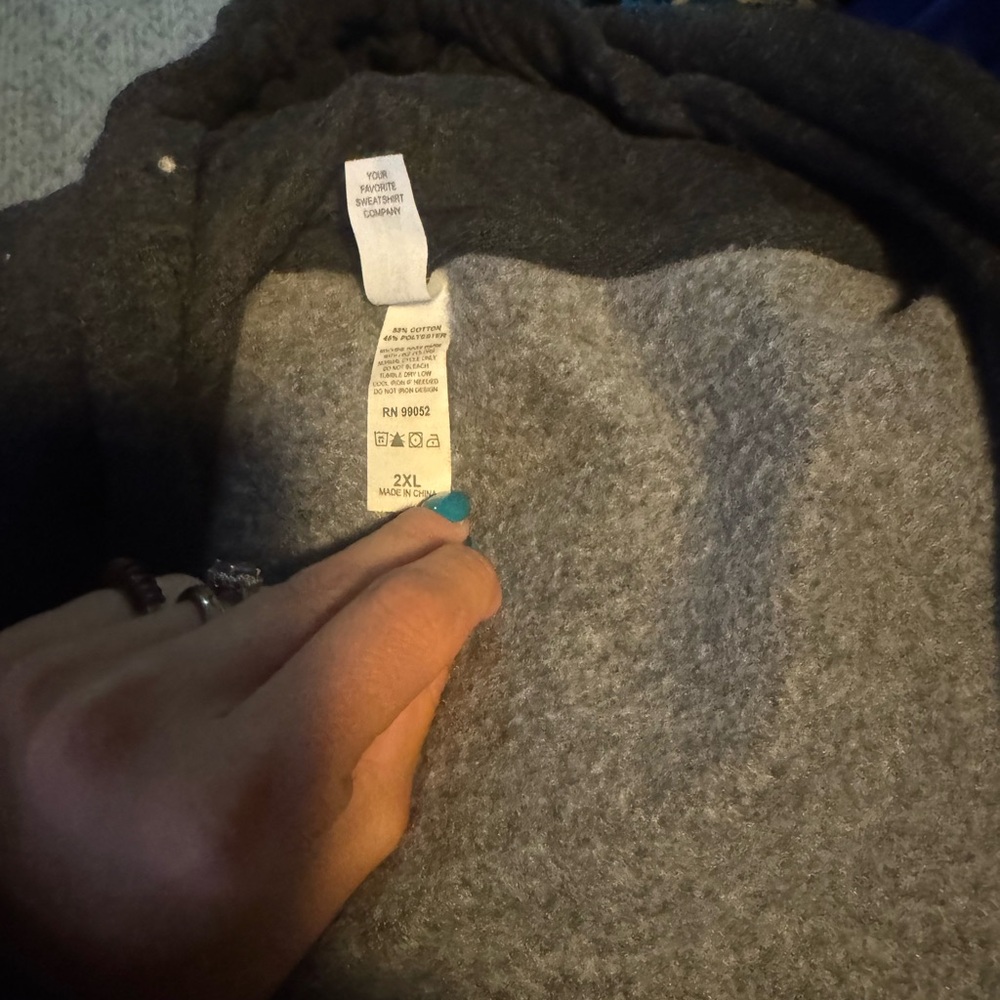 Gray Wool Blend Sweater